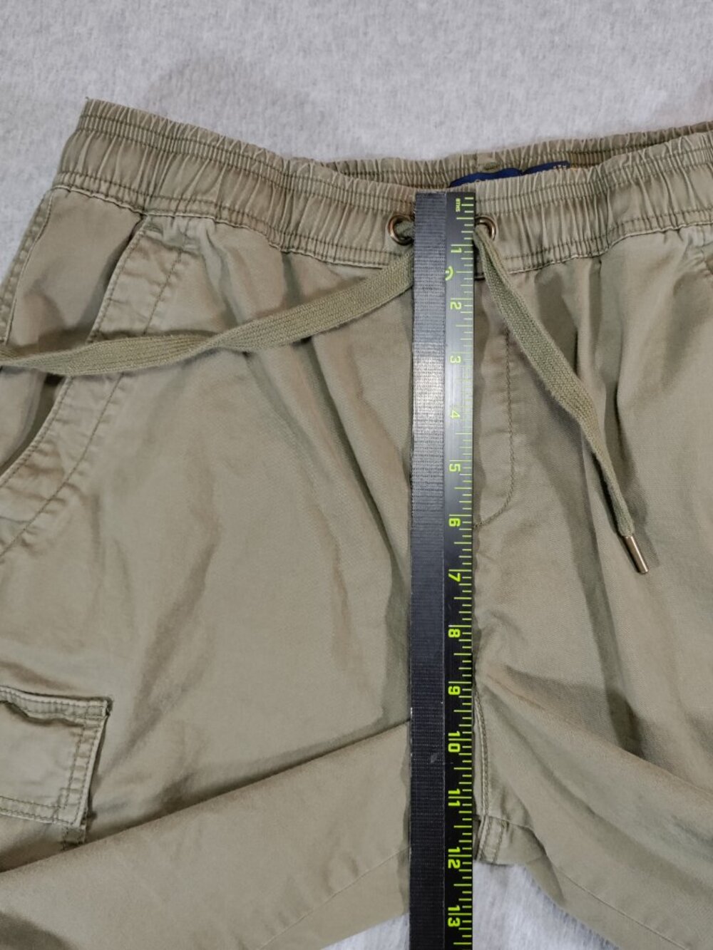 Polo Ralph Lauren Mens M Cropped Ankle Zip Utility Cargo Joggers Pants Green - Picture 9 of 12